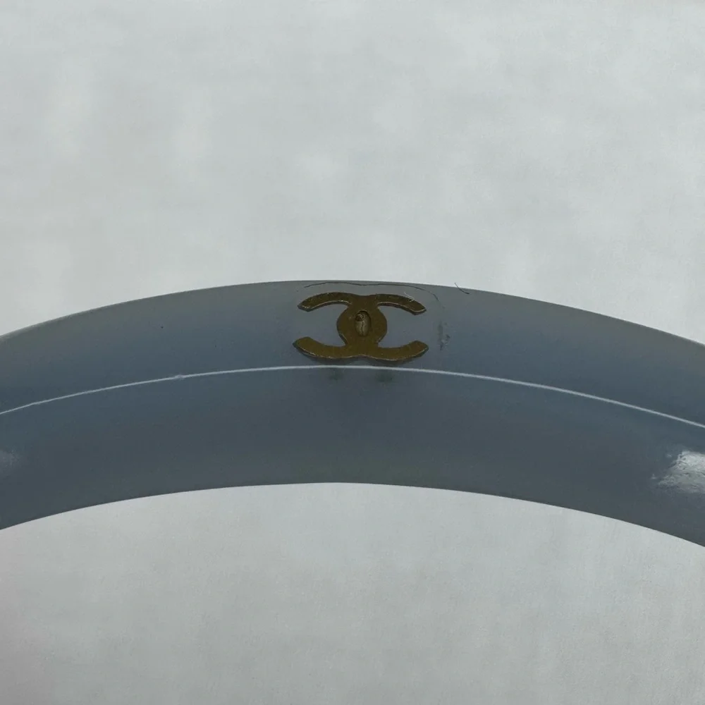 RARE Chanel Blue & Black Bangle Set - Picture 12 of 15